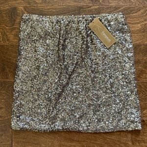 Women’s Sequined Skirt, Size Small